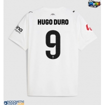 Moški Nogometni dresi Valencia Hugo Duro #9 Domači 2025-26 Kratek Rokav